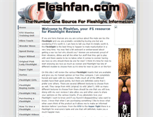 Tablet Screenshot of fleshfan.com